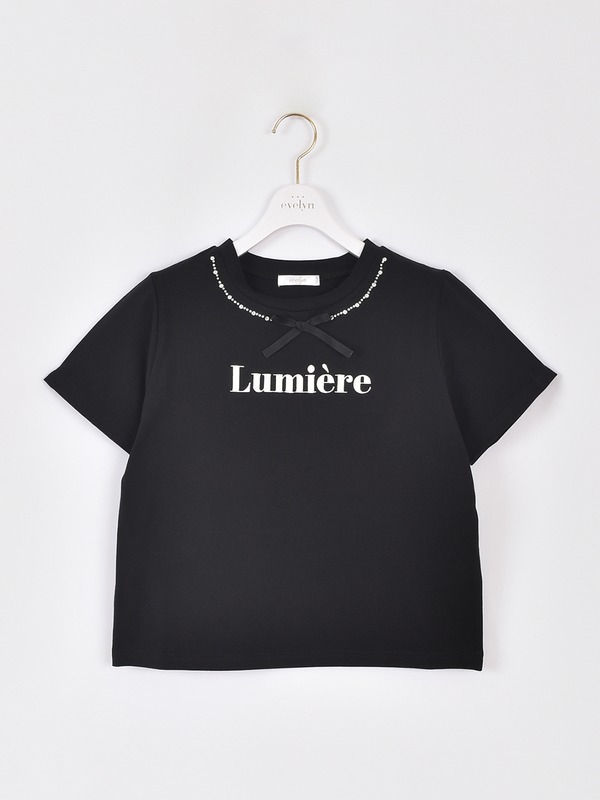 LumiereTシャツ 詳細画像 ブラック 1