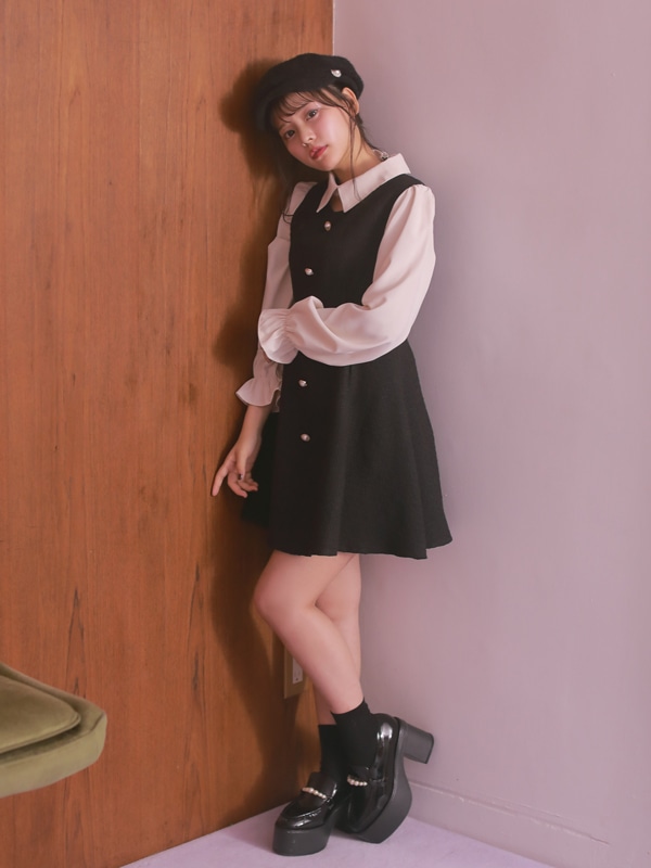 Evelyn パールライン厚底シューズ Evelyn エブリン 公式通販サイト