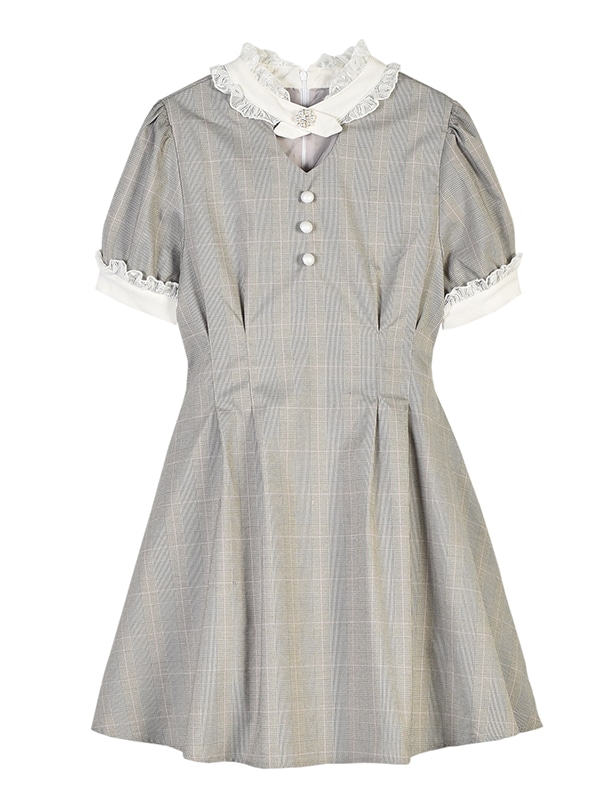 Evelyn ネックビジュータックop Evelyn エブリン 公式通販サイト