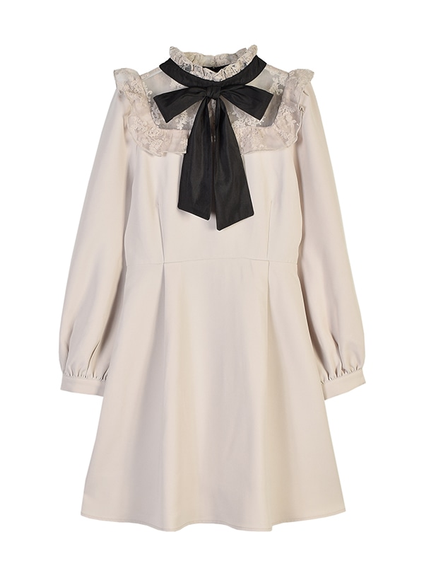 Evelyn ビッグリボンシフォンタックop 2buy円対象 公式通販限定 Evelyn エブリン 公式通販サイト