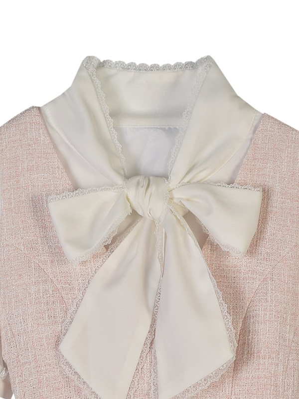 Evelyn リボンブラウスワンピセット 通販限定 期間限定 スペシャルプライス 6 3 18 59まで Evelyn エブリン 公式通販サイト