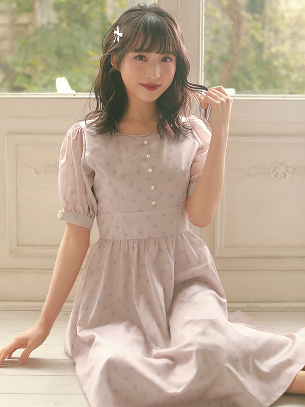 Evelyn オリジナル花柄ミドルop 2buy円対象 公式通販限定 Evelyn エブリン 公式通販サイト