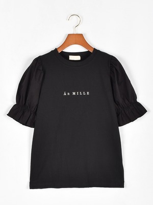 刺繍ロゴTシャツ