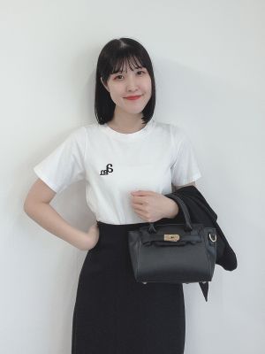 刺繍ロゴTシャツ