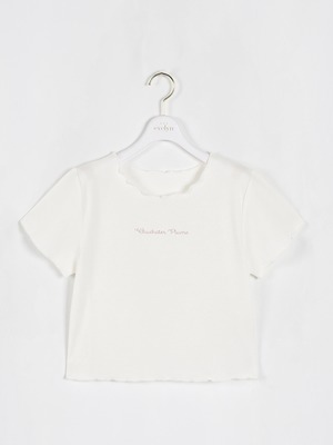 メロー刺繍Tシャツ