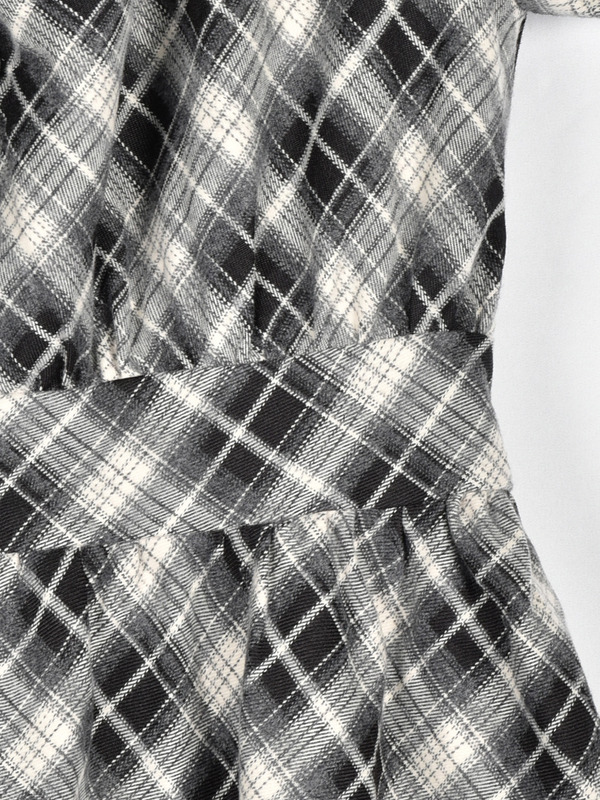 スクエアネックフレアワンピース 詳細画像 フラワー 16