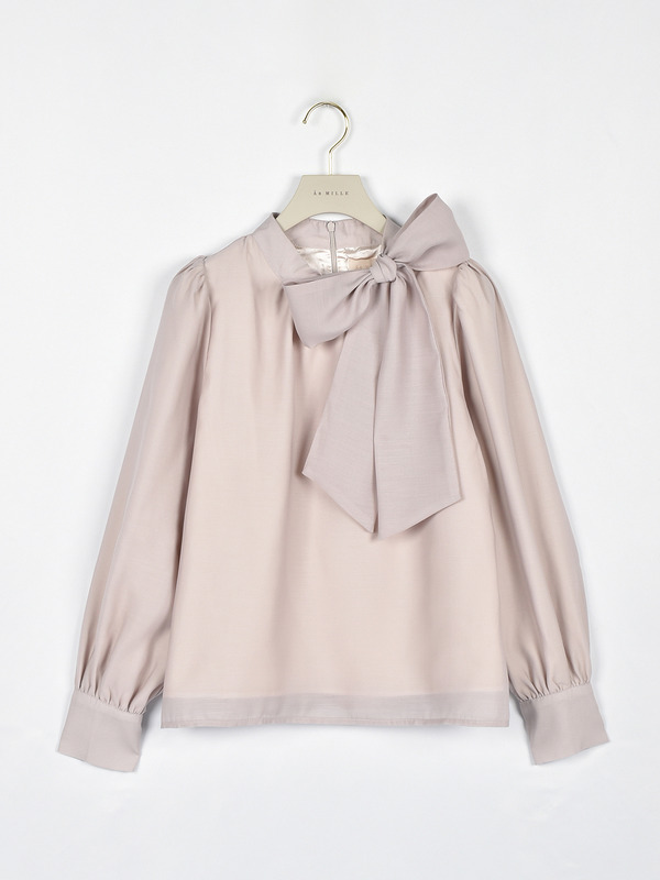 サイドリボンブラウス 詳細画像 オフホワイト 16