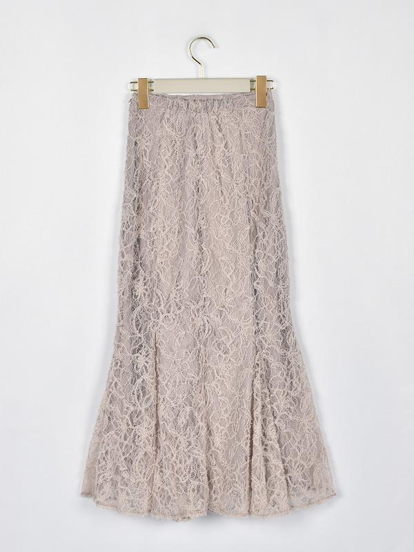 レースマーメイドスカート 詳細画像 ピンク 16