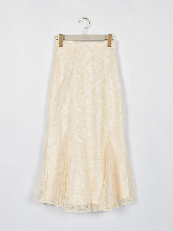 レースマーメイドスカート 詳細画像 オフホワイト 1