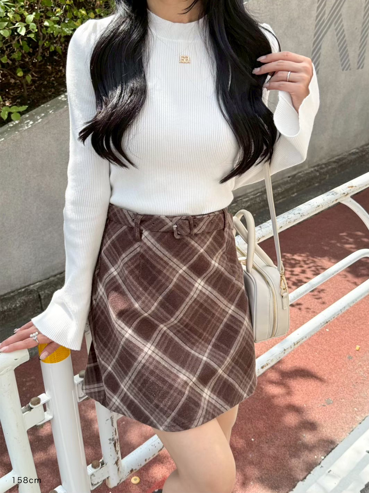 チェックミニスカート｜evelyn（エブリン）公式通販サイト