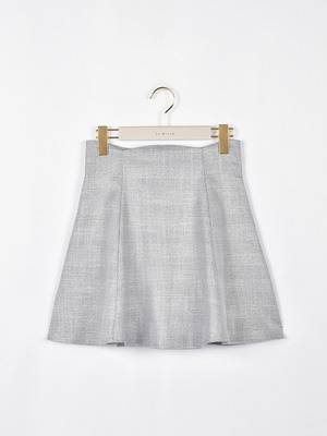 ハイウエストフレアミニスカート