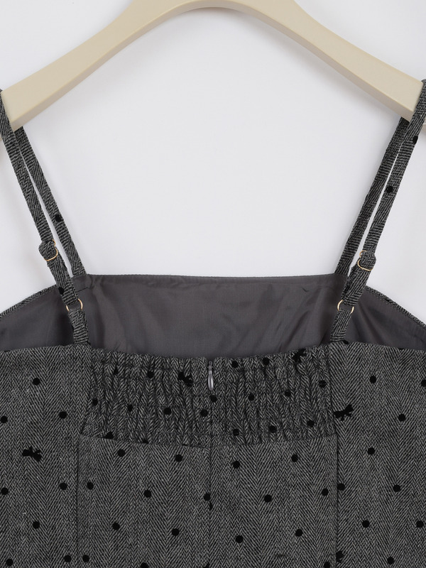 リボンプリーツキャミワンピース 詳細画像 ブラウン 11