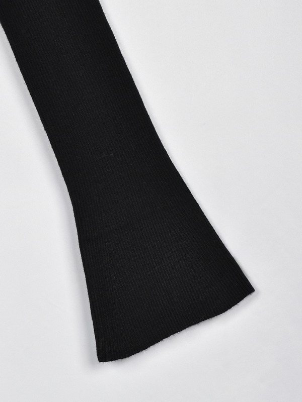 フリルカラークロスニット 詳細画像 チャコール 16