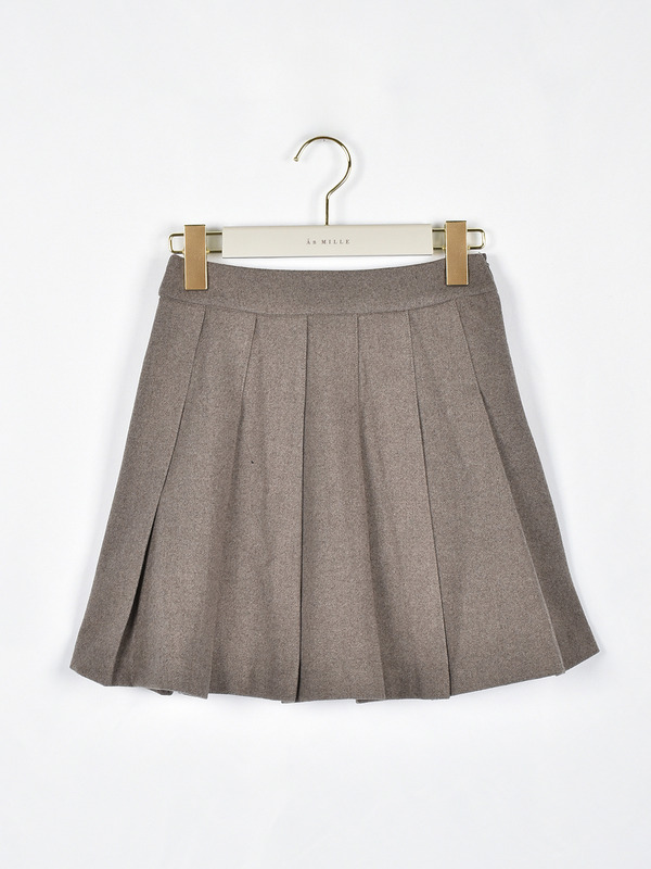 タックプリーツスカート 詳細画像 チャコール 16