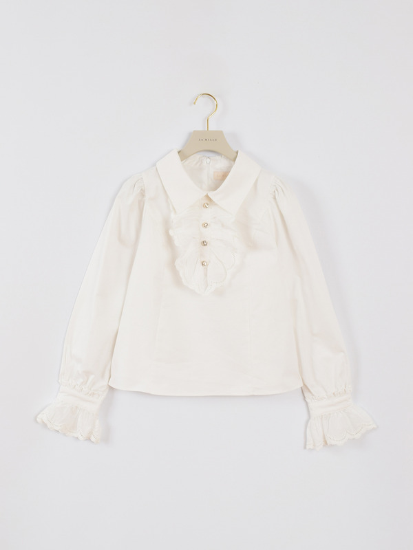 フリルビジューセットワンピース 詳細画像 チャコール 16