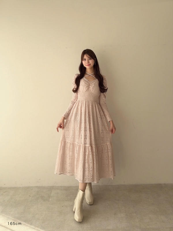 レースレディクロスワンピース 詳細画像 ネイビー 16