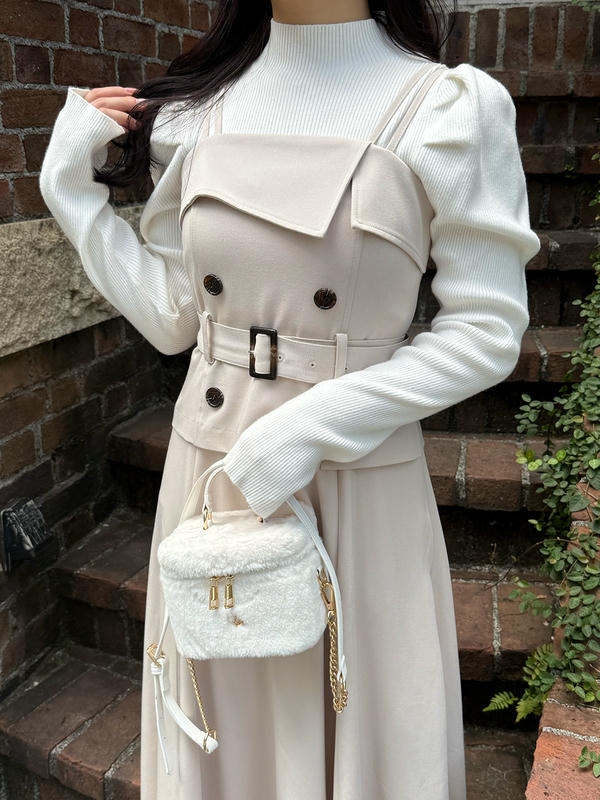 ファーバニティバッグ 詳細画像 ピンク 11