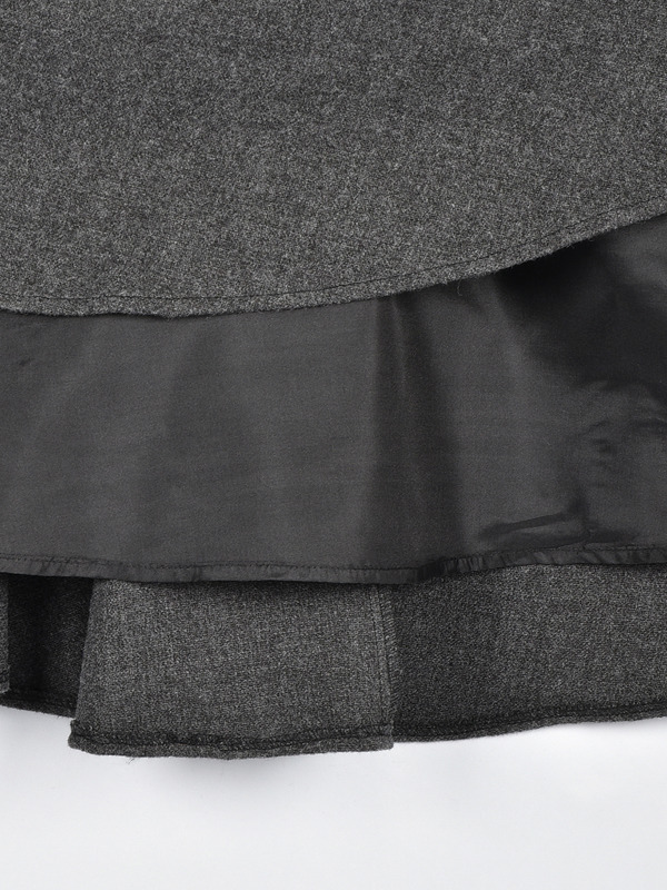 クロスリボンフレアワンピース 詳細画像 チャコール 16