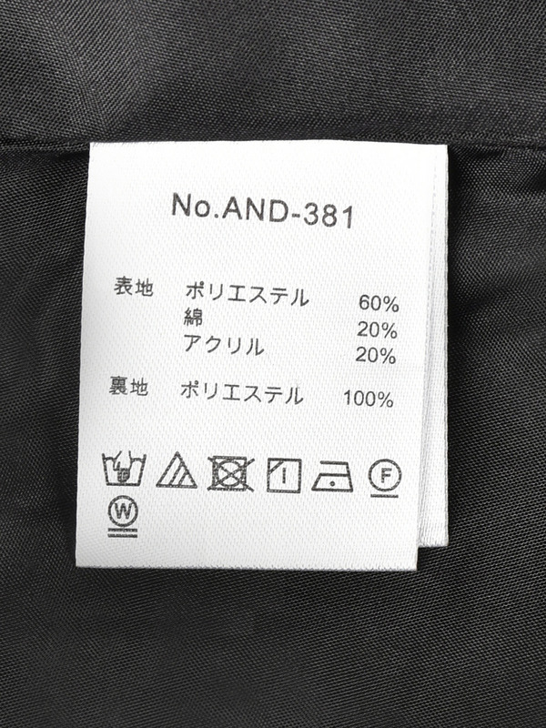 クロスリボンフレアワンピース 詳細画像 チャコール 16