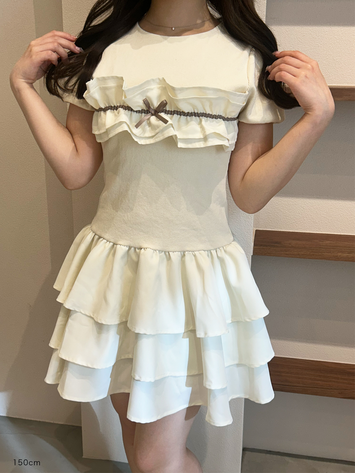 AtelierNortfy アトリエノティファイ bibiy リボン ♡Ivory♡】ホリデーリボンニット / Holiday Ribbon Knit | FIC