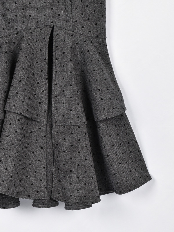 ダブルフリルマーメイドスカート 詳細画像 チェック 11