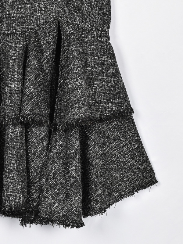 ダブルフリルマーメイドスカート 詳細画像 チェック 11