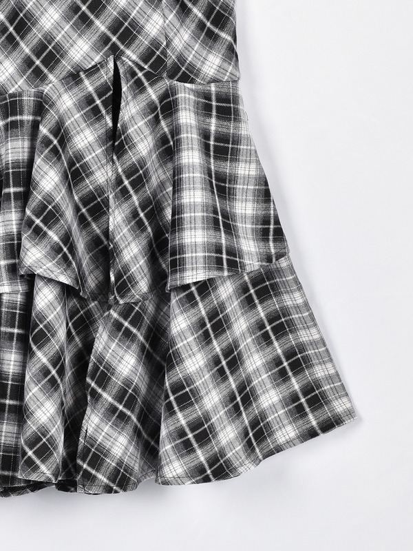 ダブルフリルマーメイドスカート 詳細画像 チェック 11