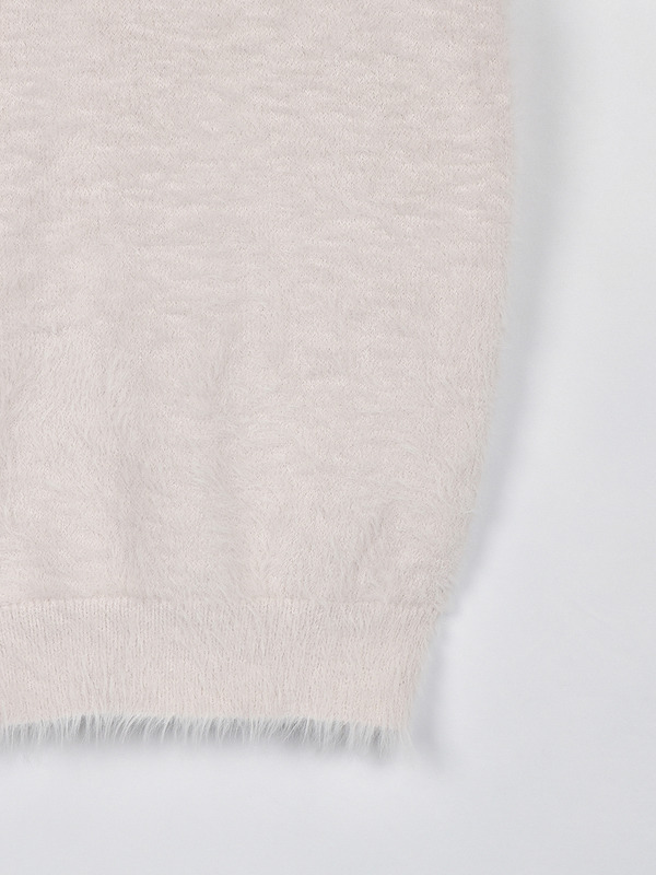 シャギーリボンタイニット 詳細画像 チャコール 16