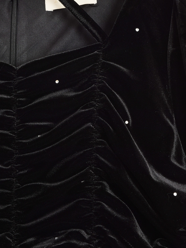 クロスビジューマーメイドワンピース 詳細画像 千鳥 16