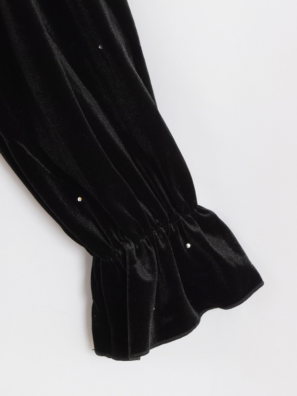 クロスビジューマーメイドワンピース 詳細画像 千鳥 16