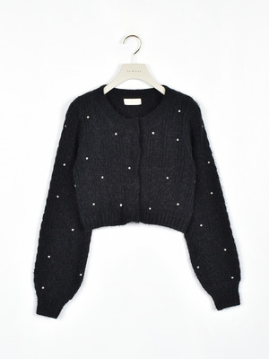 シャギーキラキラカーデ