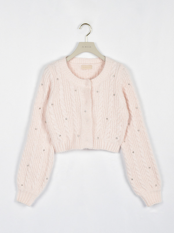 シャギーキラキラカーデ 詳細画像 ピンク 1