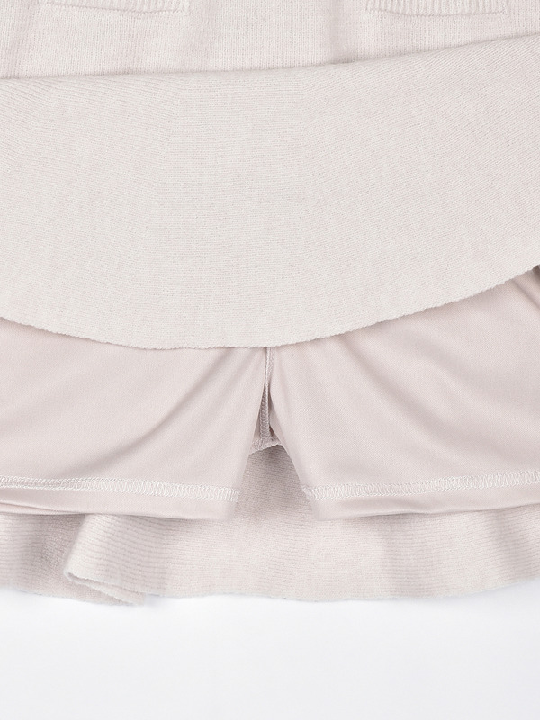 ニットフーディーセットアップ 詳細画像 オフホワイト 11