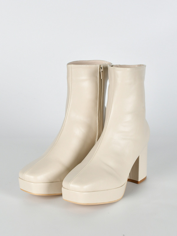 オリジナルショートブーツ 詳細画像 アイボリー 16