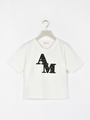 キルティングロゴTシャツ