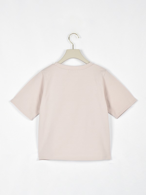 キルティングロゴTシャツ 詳細画像 アイスグレイ×ホワイト 1