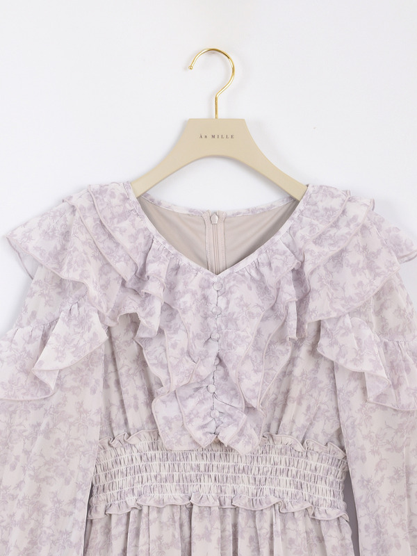 オリジナルフリルプリーツワンピース 詳細画像 ブラック 11