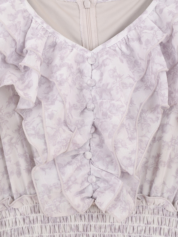 オリジナルフリルプリーツワンピース 詳細画像 ブラック 11