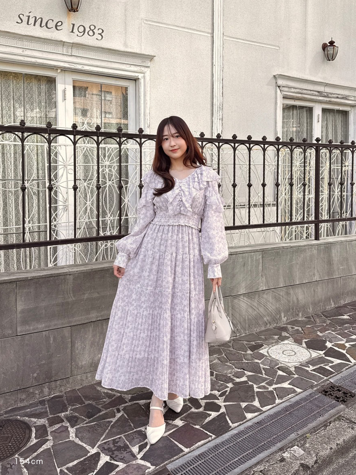 オリジナルフリルプリーツワンピース｜evelyn（エブリン）公式通販サイト