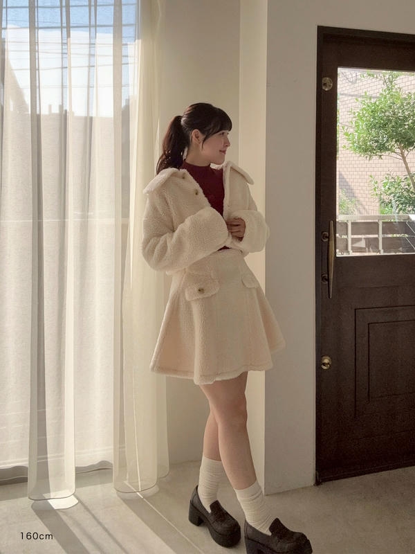 ボアフレアスカート｜evelyn（エブリン）公式通販サイト