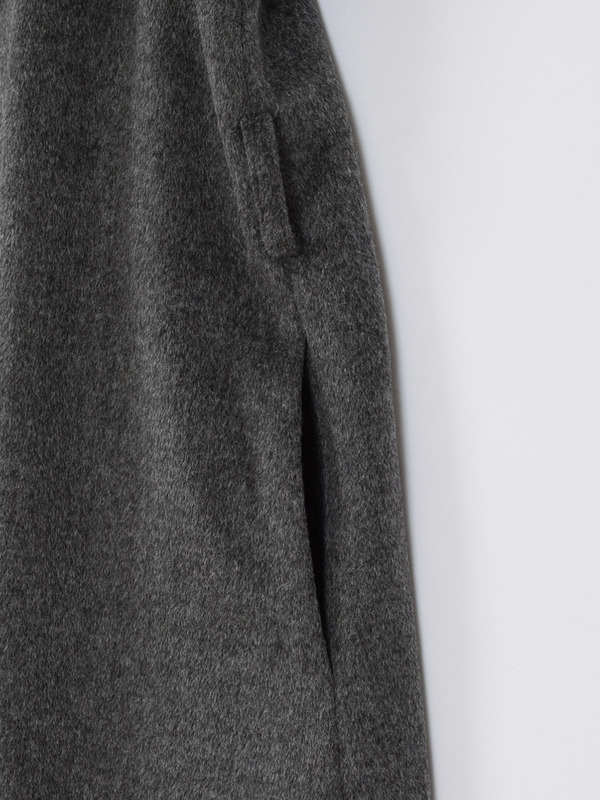 ダブルボタンロングコート 詳細画像 チャコール 16