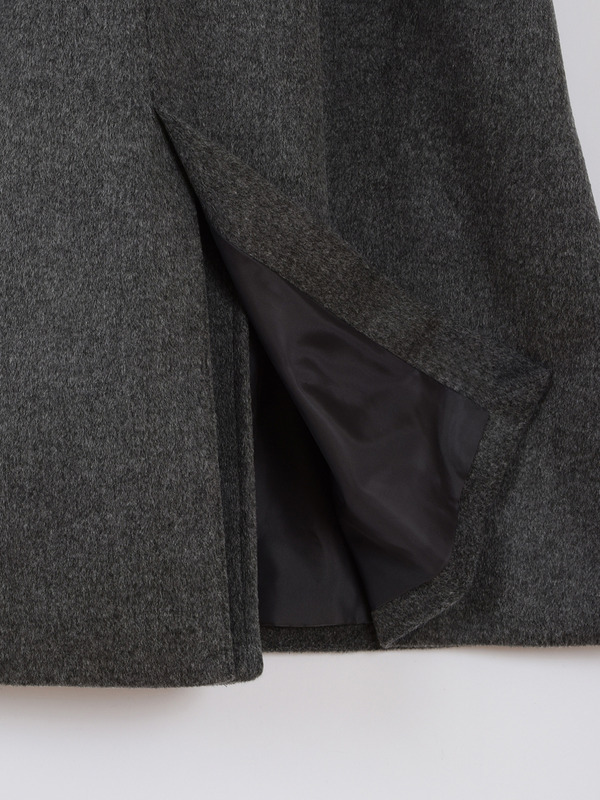 ダブルボタンロングコート 詳細画像 チャコール 16