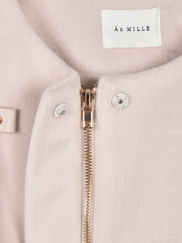 リボンフレアノーカラーコート 詳細画像 ブラック 11