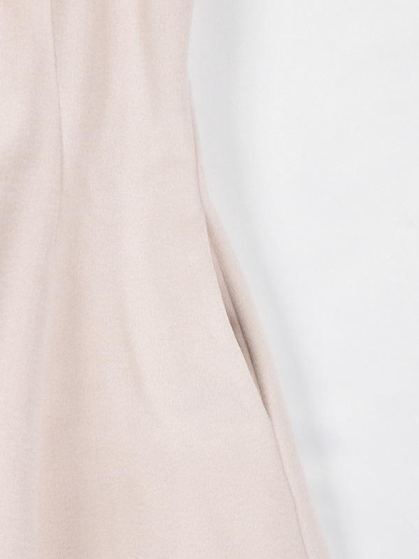 リボンフレアノーカラーコート 詳細画像 ブラック 11