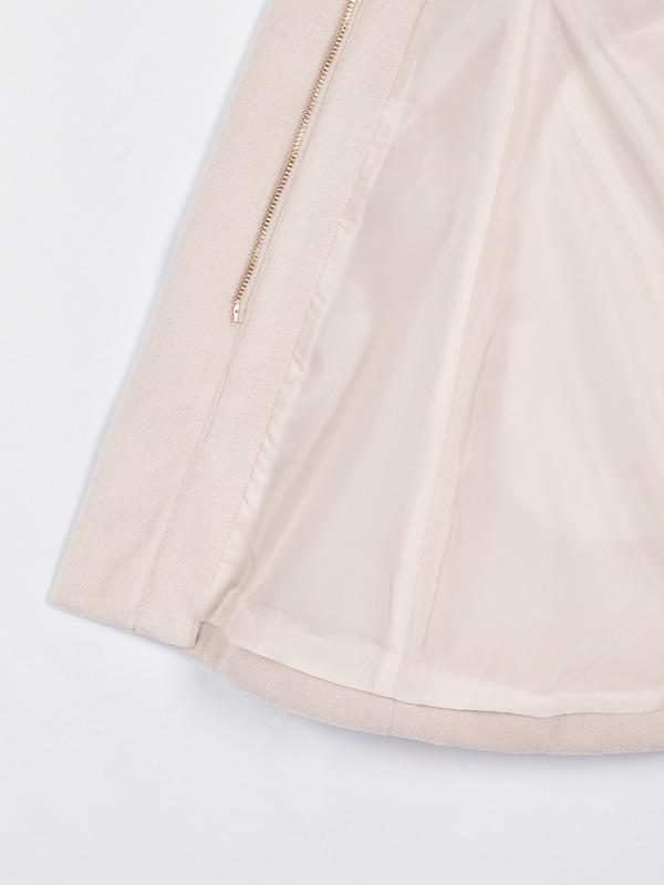 リボンフレアノーカラーコート 詳細画像 ブラック 11