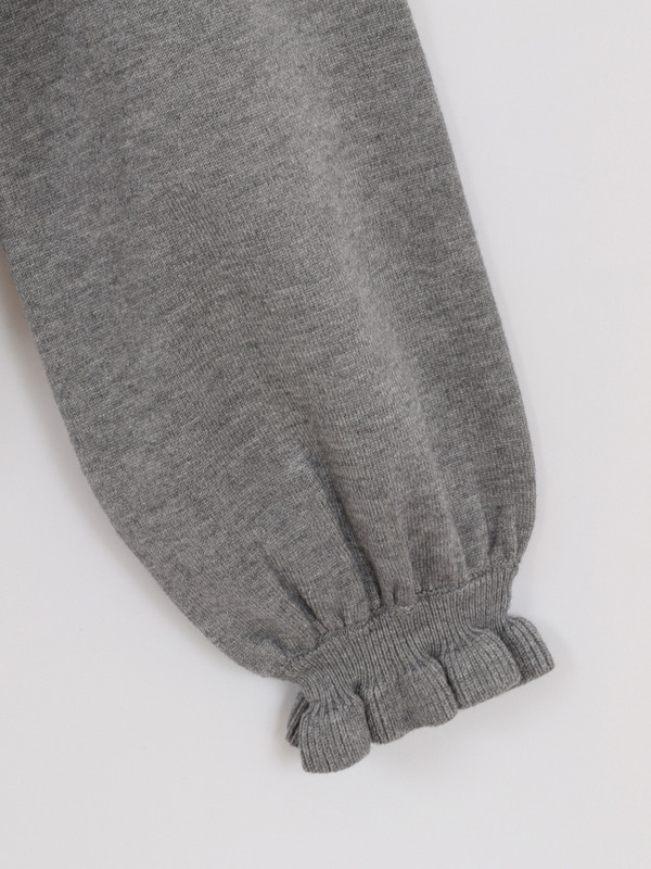 ファーリボンフリルニット 詳細画像 オフホワイト 16