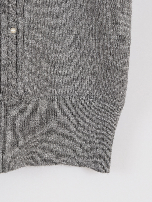 ファーリボンフリルニット 詳細画像 オフホワイト 16