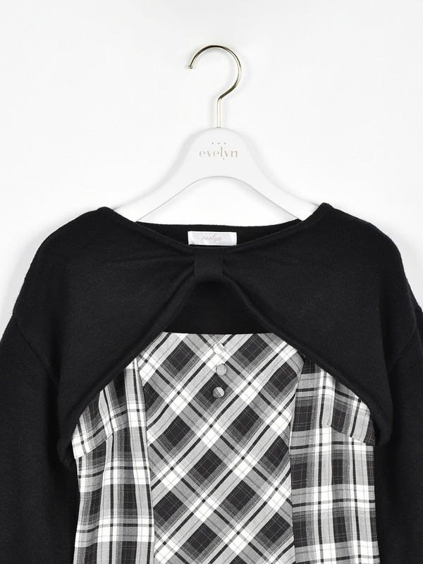 リボンボレロキャミワンピース 詳細画像 ブラック 16