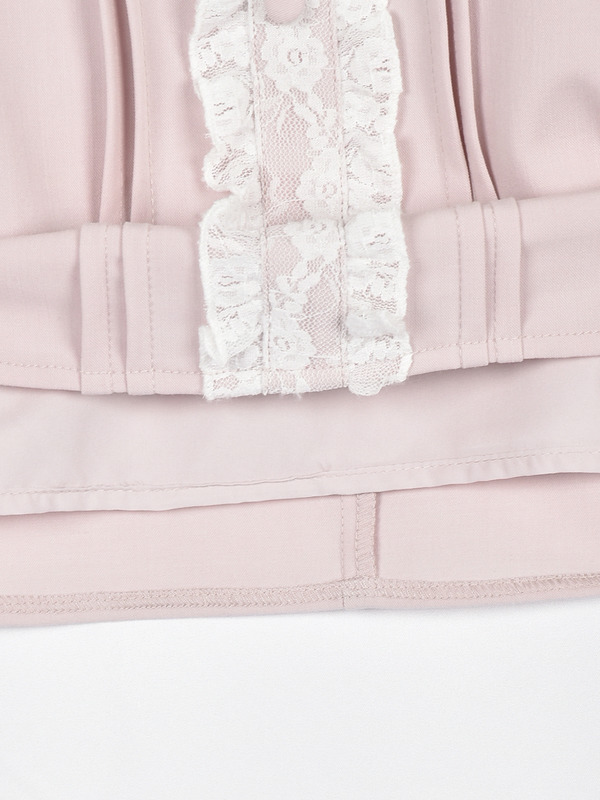 ビジュー襟フリルブラウス 詳細画像 オフホワイト 11