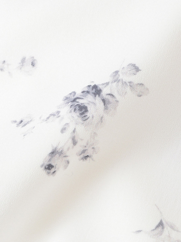 フリルリボン長袖ブラウス 詳細画像 ブラック 16